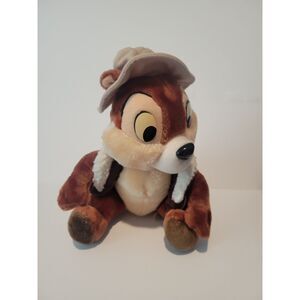 Vintage Chip 'N Dale Rescue Rangers Chip Plush Disneyland Disney World 10"